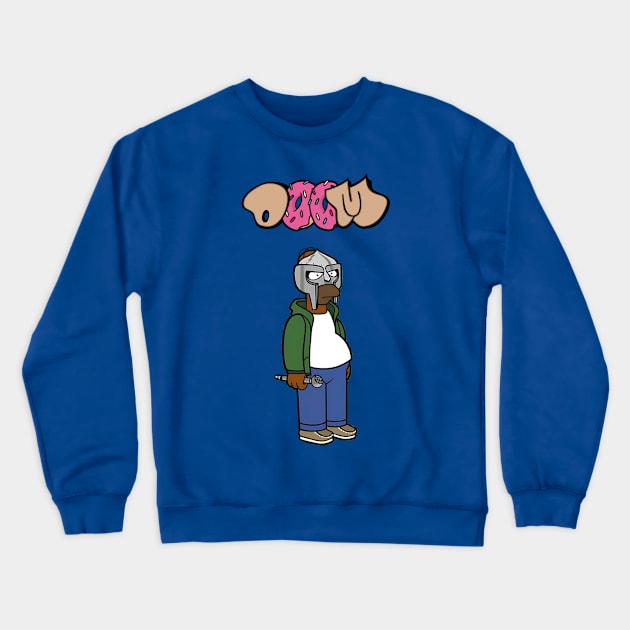 Mf Doom Rapper Crewneck Sweatshirt by Diamond Creative